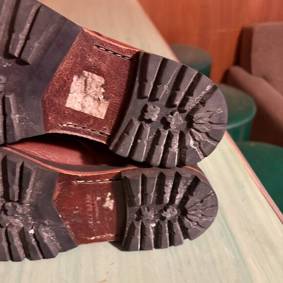 Mens Cole Haan C20357 Moc Toe Chukka Brown Leather Boots  Size 8 M - Picture 9 of 10